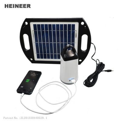 China China outdoor solar powered camping lanterns with 4W solar panel,charge faster for sale