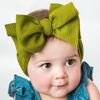 China European and American cute high-grade baby flower headband baby style nylon headband for sale