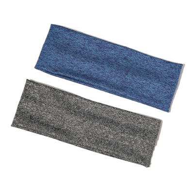 China Sweat Absorption Belt Anti-sweat Sweatband Yoga Headband Tennis Sports Non-slip Headband Soft Moisture-wicking Running Headband for sale