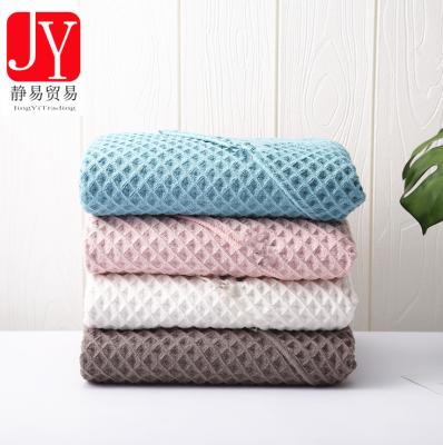 China Coral Velvet Towel Super Soft Child Safe Absorbent Towel Place Embroidery Logo Baby Bath Towel for sale