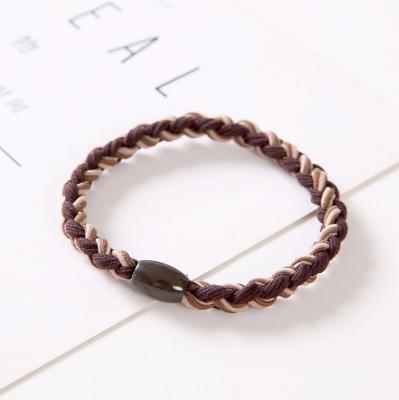 China Fashion hair accessories of the beautiful hair of new elastic rope women's hair rope fabric simple headdress women for sale