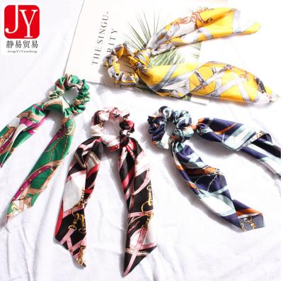 China Wholesale New Product Soft Sale Ponytail Girl Headdress Hair Band Soft Bow Elastic Band Buy From China for sale