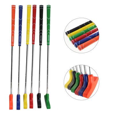 China Wholesale Steel Mini Junior Golf Putters Golf Club Double Ways Kids Putter Golf Club Putter Rubber Clubs Mini for sale