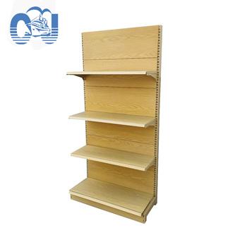 China SRI Design Wood Grain Shelf Supermarket Rack Support (Cold Rolled Steel) New Stock Wholesale for sale