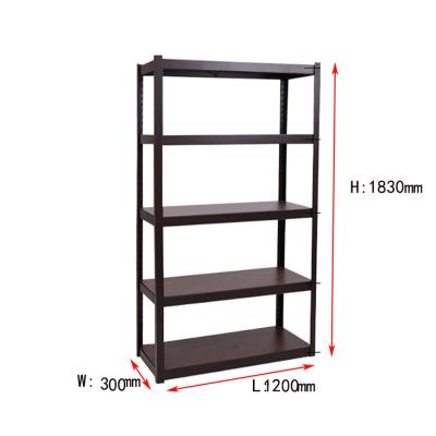 China 2021 single-sided frame multi-functional household shelf supermarket storage rack multi-layer storage cabinet fish new steel display rack for sale