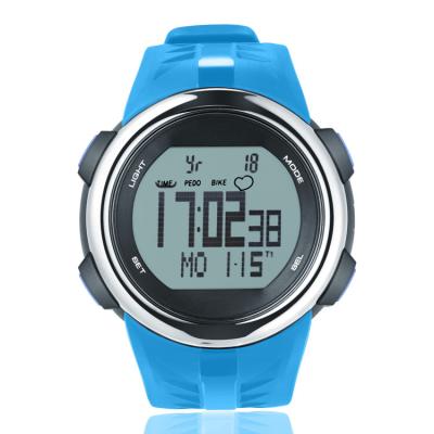 China Manufacturer Wholesale Watch Model Heart Rate and Waterproof Pedometer Function Digital Speedometer Bicycle Computer HYL168-1 for sale