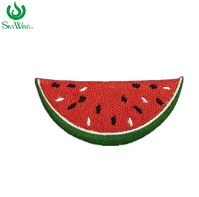 China Kids Iron On Fabric Patches Watermelon Design  For Jeans Pants And Jackets for sale