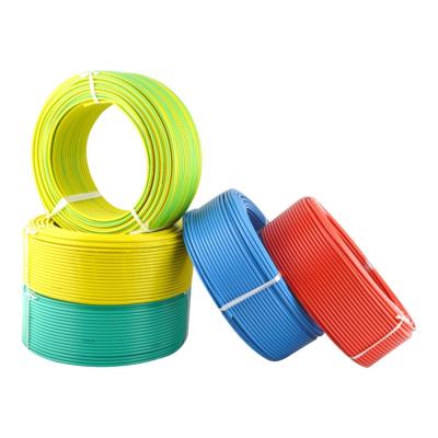 China Heating Quality Assurance 1.5mm 2.5mm 4mm Copper Insulated Wire 6mm Single Core PVC for sale