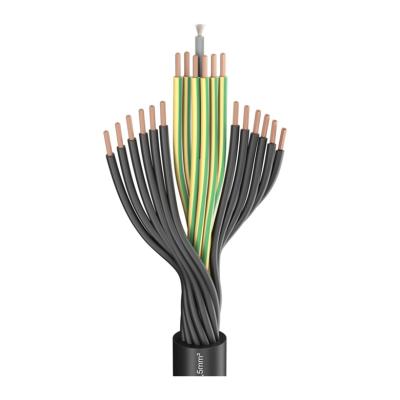 China Widely Used 1.0-4mm2 2/3/4/5/6/7/8/10 Core Copper Wire Special Design PVC Insulated Control Cables for sale