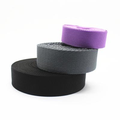 China Nickel Free Polyester Webbing Backpack Webbing Strap 1 Inch Nylon Webbing for sale