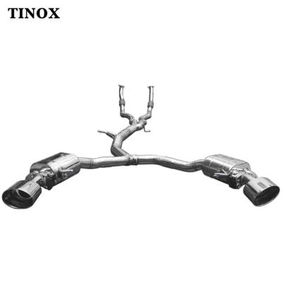 China High Performance Stainless Steel Catback Valvetronic Exhaust System Stainless Steel Exhaust For Audi RS5 B9 2.9T Exhaust for sale