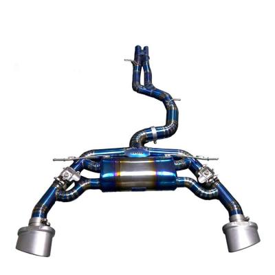 China Automotive Titanium Exhaust System Alloy Catback Exhaust System With Electronic Valves For AUDI RS3 Exhaust for sale