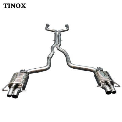 China Automotive Exhaust Catback Stainless Steel Device Valved Exhaust For Mercedes BENZ C63 AMG (W205 W204) for sale