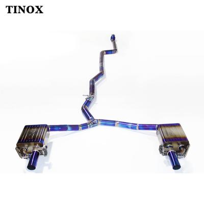 China Automotive Titanium Catback Alloy Device Exhaust Valved Exhaust For Mercedes Benz C200 C300 E200 E300 E250 W211 W213 for sale