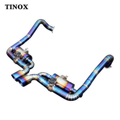 China Automotive Exhaust System Standard Performance Cat-back ValveTitanium Valvetronic Exhaust Pipes For Porsche 718 Boxster Catback Exhaust for sale