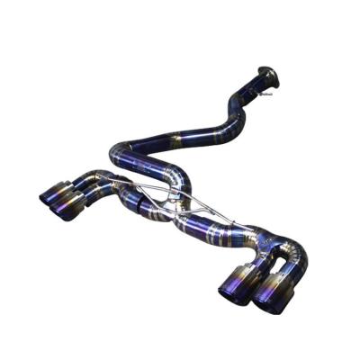 China Automotive Titanium Exhaust System High Performance Alloy Catback Exhaust System For BMW 1M for sale