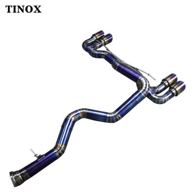 China Automotive Titanium Exhaust System High Performance Alloy Catback Exhaust System For BMW 1M for sale