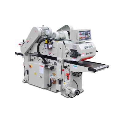 China QMB204G Woodworking Double Side Automatic Spiral Cutter Double Side Planer Spindel Moulder for sale