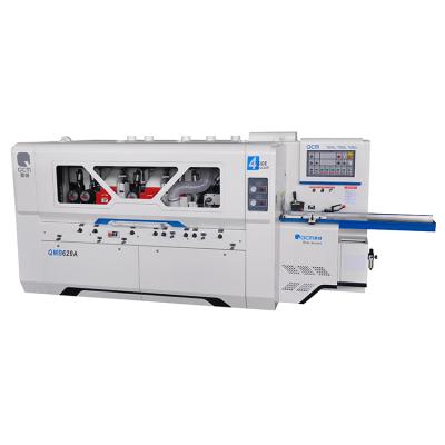 China Wood Thickness Planer Benchtop Planer 4-Side Planer of Floor Wood Planner Machine QMB620 A-T Four Side Moulder for sale