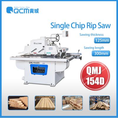 China QMJ154D CE ISO Woodworking Machinery High Accuracy Wood Panel Saw Working Machine Sliding Table Saw Machine Wood Ripping Saw for sale