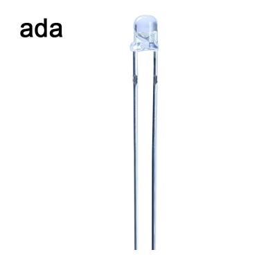 China Weiße 3mm Lichtdiode Sonnenlampen 3mm Diode RoHS CE zu verkaufen