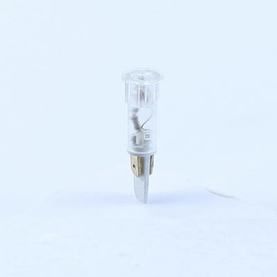 China Transparent Panel Indicator Light 10mm A-17-1 24 Volt Pilot Light for sale