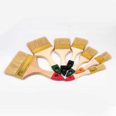 China Paint Tools 1 Inch 2 Inch 3 Inch 4 Inch 5 Inch 6 Inch OEM Wood Brush Wall Paint Brush Set for sale