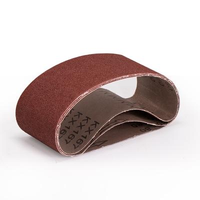 China Aluminum Oxide x Abrasive Weight Polishing Tools Abrasive Sanding Belt for sale