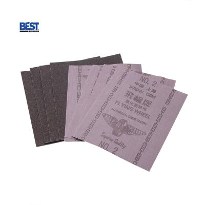 China VOLANT Brand Aluminum Oxide Cloth 100 Sheet Polish Polishing Cloth With Abrasive for sale