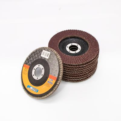 China WORKPLUS Aluminum Oxide Fin Polishing Abrasive Discs For Grinding Stainless Steel for sale