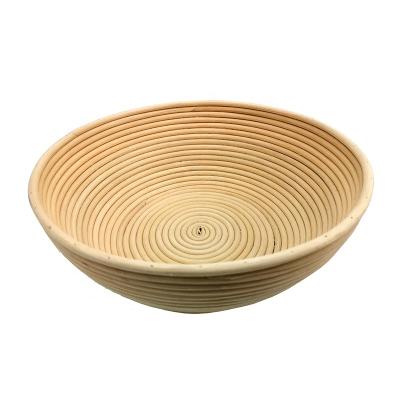 China High hydration banneton/brotform sustainable 8 inch round rattan basket/loaf proving basket for sale