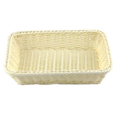 China Sustainable Plastic China PP Rattan Bread Basket - Hollow Rattan Basket for sale