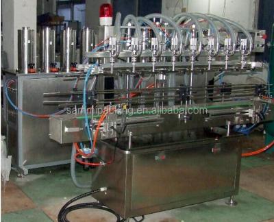 China Automatisches Flaschenfüllsystem mit Etikettierungs- und Deckelmaschinen zu verkaufen