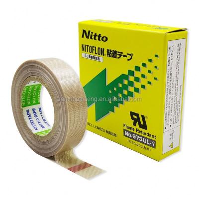 China Nitto 973UL Nitto 903 PTFE Glasfaserteppich Filmband zum Versiegeln Nitto Band 0,13 mm × 13 mm × 10 m 973UL-S zu verkaufen