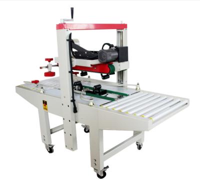 중국 Fxj-6050 Semi Automatic Tape Carton Box Sealer Box Case Sealer Taping Sealing Machine 판매용