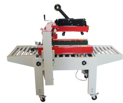 China FXJ-6050 Semi Automatic Case Sealer Semi-auto Tape Carton Box Sealing Machine for sale