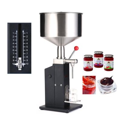 Cina A-03 Semi Automatic Manual Paste Small Dose Filling Machine / Filler For Cream & Shampoo & Cosmetics in vendita