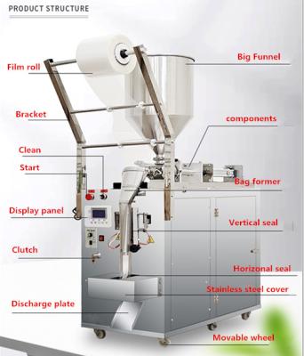 Cina Hot Sale Automatic Juice Sauce /Liquid Oil Pouch Packing Machine/water pouch packing machine in vendita