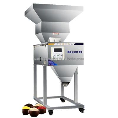 China 50g-5000g Intelligent Automatic Coffee Chili Spice Dispensing Granule Powder Filling Machine Food Packaging Filling Mach zu verkaufen