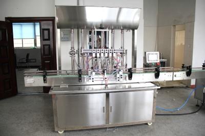 China Linear Automatic Bottle Filling Capping Labeling Machinery for sale