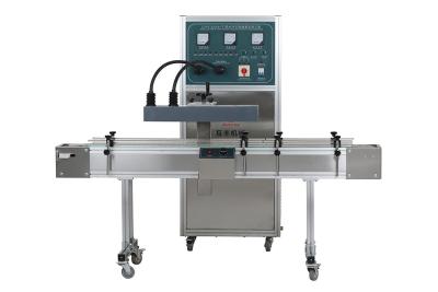 China Water koken Fles Automatische elektromagnetische inductie afdichtmachine LGYS-3000 Te koop