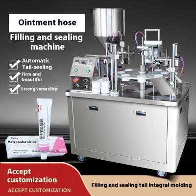 China Multifunctional Automatic Soft Tube Filling And Sealing Machine Tubes Packaging For Cosmetics Lotion Tubes for sale