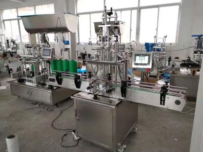 Cina Macchina automatica di riempimento di bottiglie, tappo e etichettatura in vendita