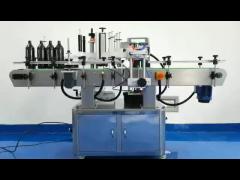 Flat Square Bottle Sticker Labelling Machine Automatic For Front And Back Double Sides