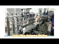 automatic bottle filling capping and labeling machine