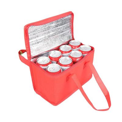 China C12 Large Capacity Cans Insulated Beer Cooler Bags Premium Leakproof Liner Cooler Bags Commercial Camping BBQ Cooler Bags for sale