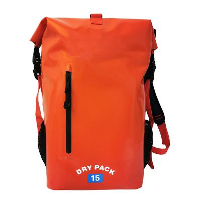 China Waterproof 2022 Logo Outdoor Sport Men PVC Gym Wholesale Custom Floating Dry Backpack Hiking Waterproof Backpack Travel Camping Rucksack for sale