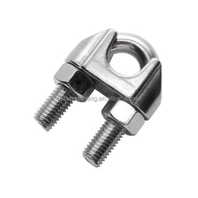 China General Industry Rigging Hardware Steel Drop Forged Galv Malleable Wire Rope Clamp wire rope clip for sale