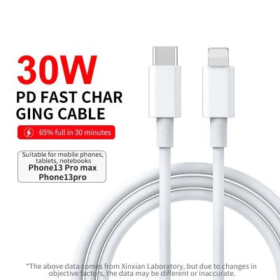 China PD Supply 3A 30W 5V-3A PD Pigtail Max Data Fast And Charging Cable 100cm For Phone Pad Laptop for sale