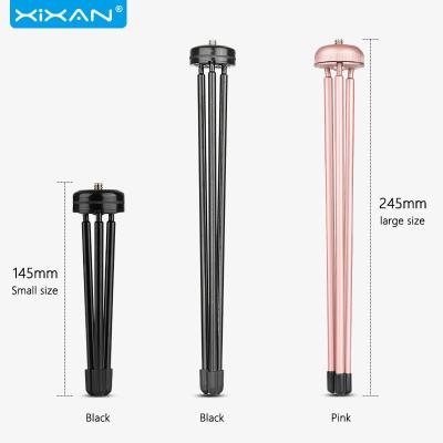 China Stainless Steel Mini Mobile Phone Portable Compact Tripod Mobile Tripod Stand for sale